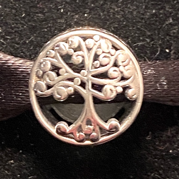 925 silver family tree charm - Picture 2 of 4